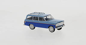 101-19871 - H0 (1:87) - Jeep Wagoneer B hellblau, blau, 1968